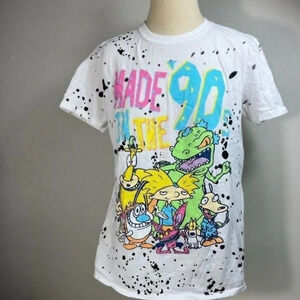 Nickelodeon Vintage White T-shirt SzXL